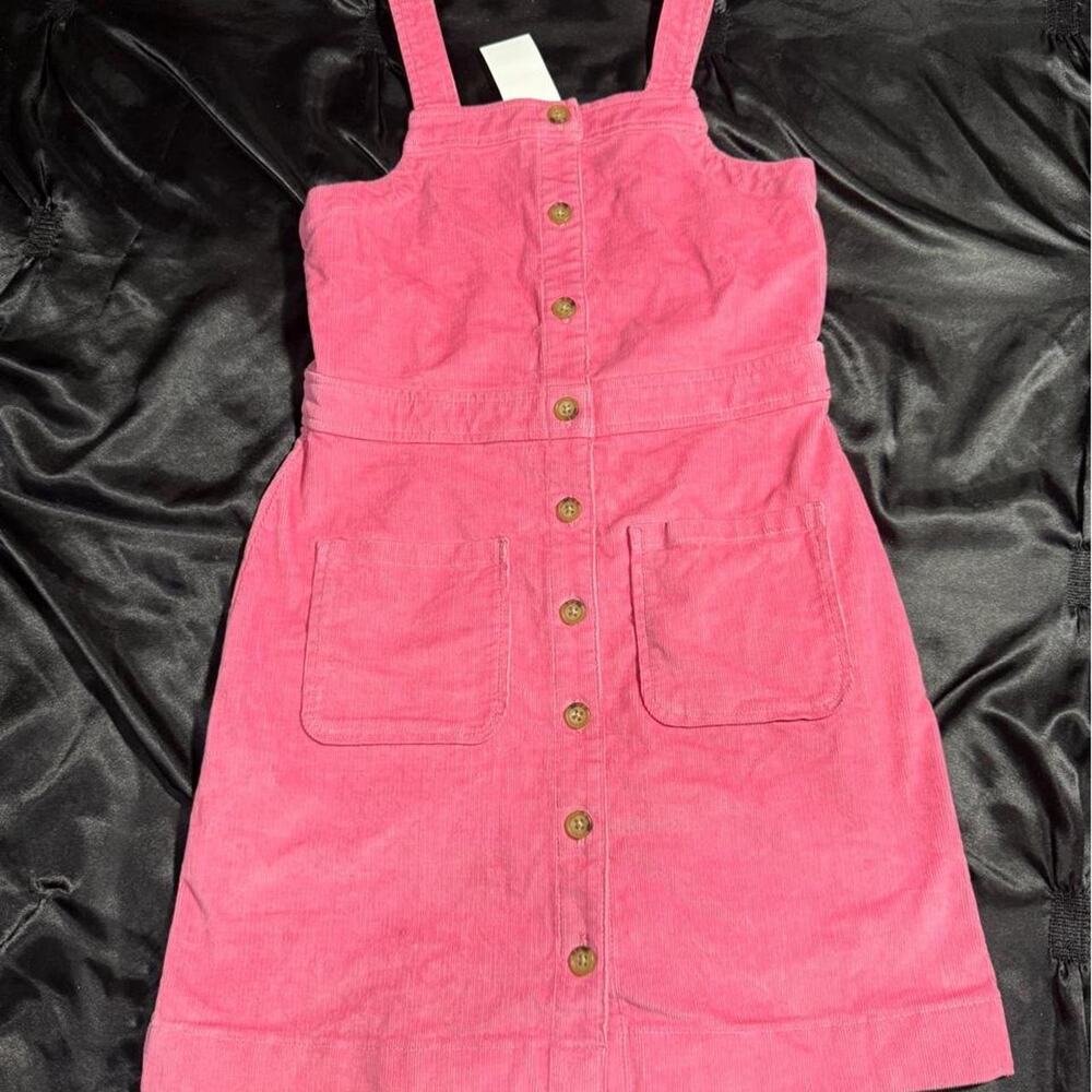 Crewcuts nwt pink corduroy dress